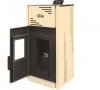 Termokominek Ferroli Breta Pellet PRO kominek z płaszczem wodnym 18 kW